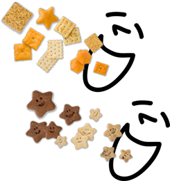 Assorted Busy Baker crackers and cookies 